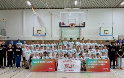 Basketballbegeisterung pur: swb Mini-Camp