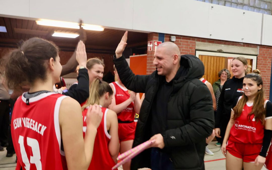 Knappe Niederlage vor der Osterpause für die 1.Damen